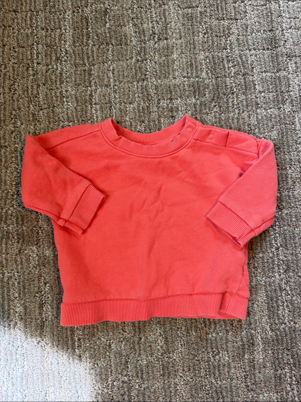 Cat & Jack Coral Crewneck Baby Sweatshirt